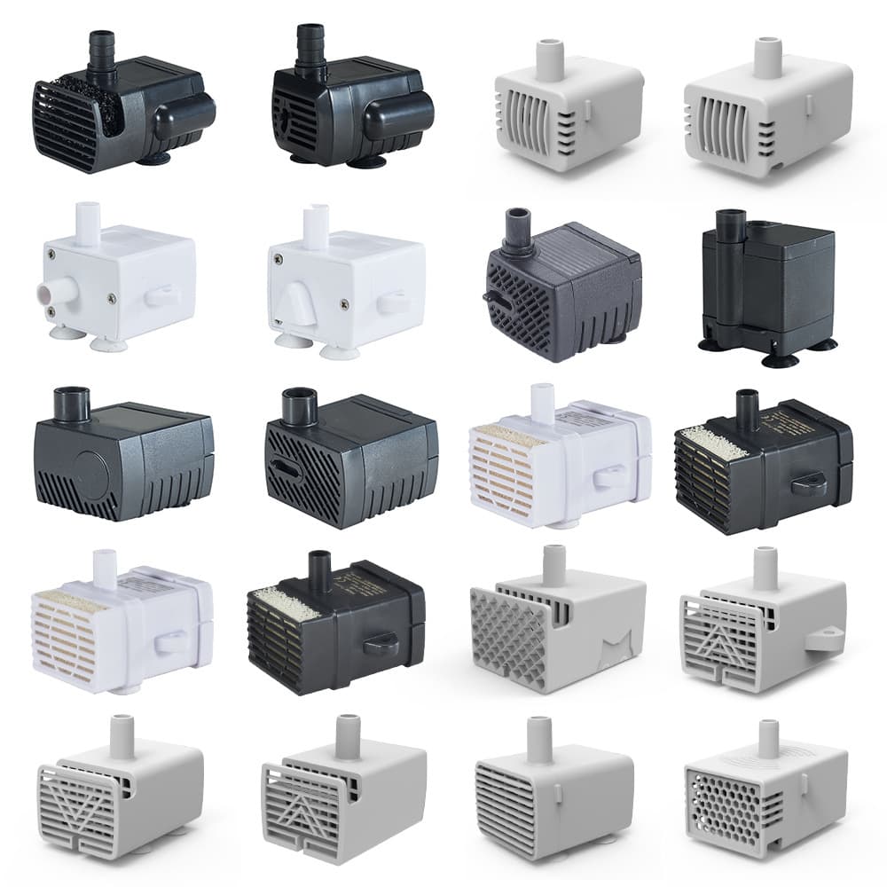 USB Mini Water Pump, Silent Submersible Pump, Pet Water Fountain Pump, Fish Tank Brushless DC 5V 12V Micro Water Pump