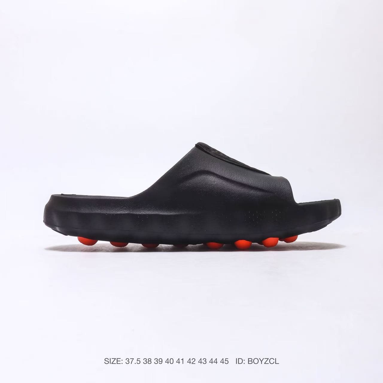 Cross-Border Mind 001 Outdoor Anti-Slip Unisex Slide Sandals with Sports Massage Particles, Thick Sole Height-Increasing Casual Sandals