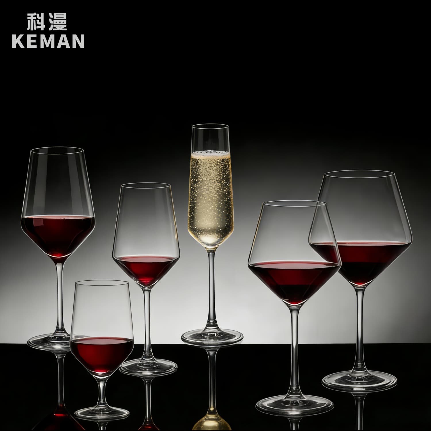 High-End Brandy Glass, Crystal Glass, Red Wine Glass, White Wine Glass, Champagne Glass, Glass Water Cup, Whiskey Glass