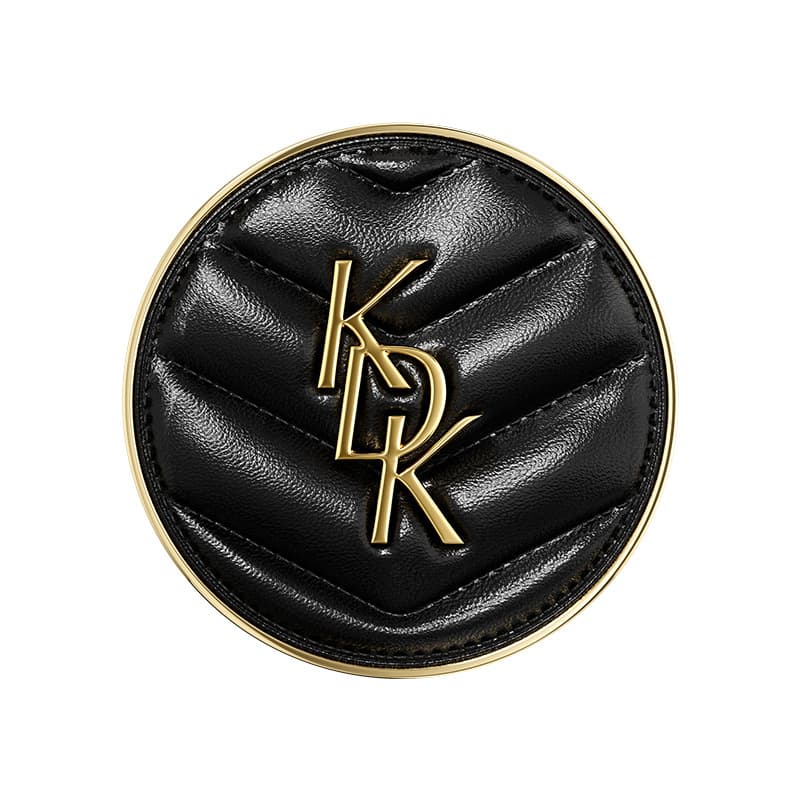 KDK Mist Finish Leather Texture Cushion BB Cream, Long-Lasting, Fine, Hydrating Essence Foundation, Concealer, 1+2 Refill Set, Nude Makeup