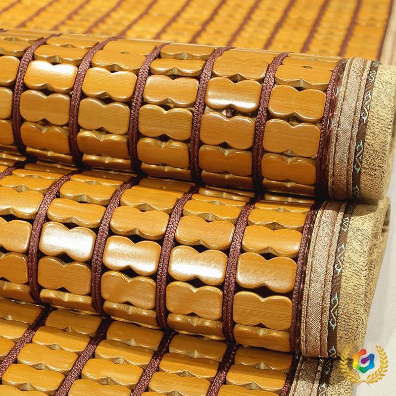 ✅ Summer Cooling Bamboo Mahjong Mat Double Cow Tendon Carbonized Mahjong Cooling Mat Factory Direct Supply Summer Bed Mat Ready Stock Drop Shipping