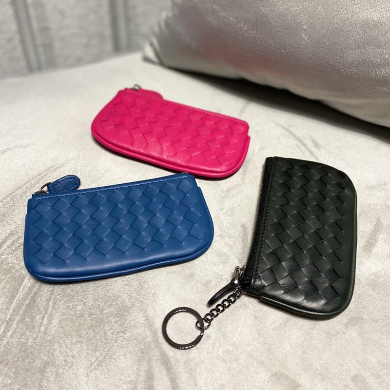 Factory direct supply small wallet women's genuine leather mini coin purse simple card holder small ultra-thin key bag men's multi-function