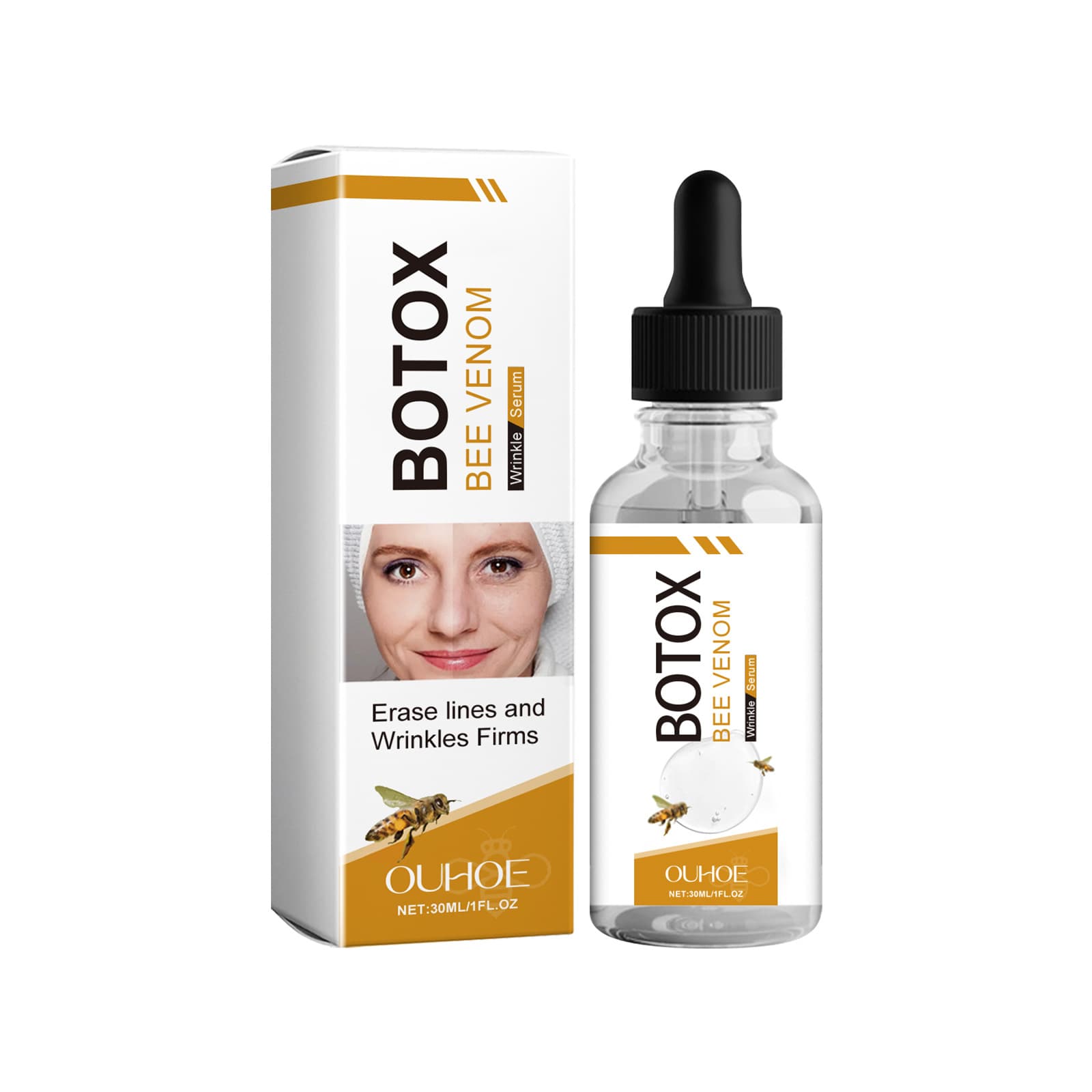 Cross-border TK Hot-selling Stock: Moisturizing Base, Clear and Translucent Skin Texture, Delicate and Soft Facial Care Essence