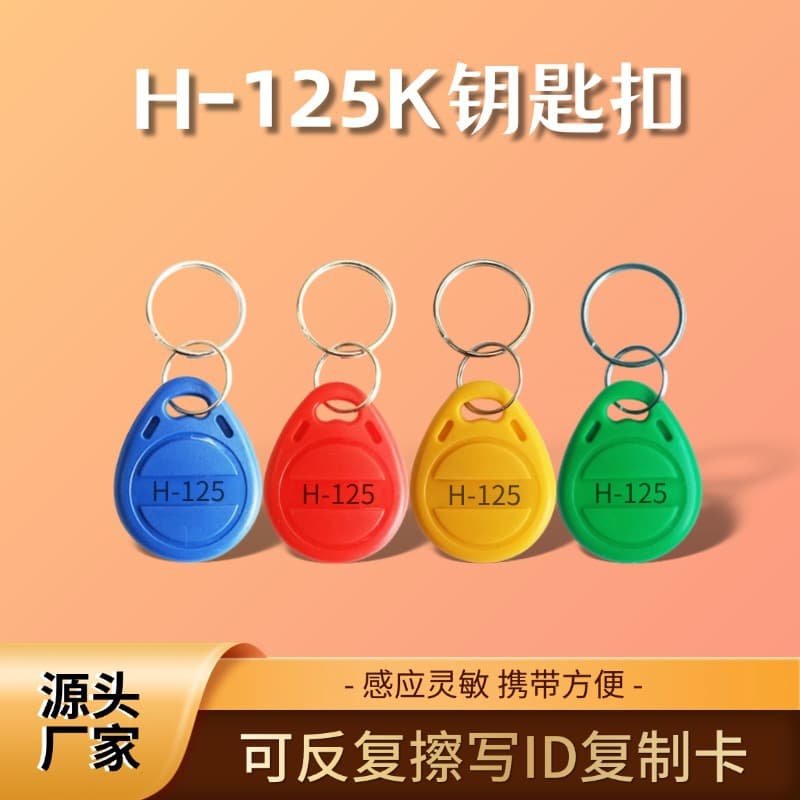 H-125 Copy Card ID 8265 Access Control Card 8210 Keychain ID Copy Proximity Door Card RFID Card Keychain IC Card