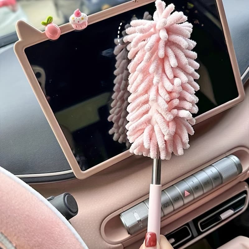 2026 New Cross-border Drop Shipping Car Dust Brush Retractable Flexible Cross-border Drop Shipping