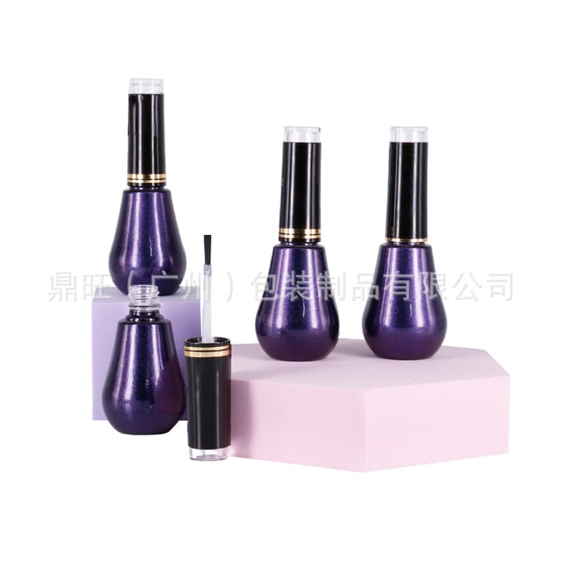 Factory Direct 13ml Gel Polish Empty Bottle, Light-Blocking Nail Polish Glass Bottle, Gel Polish Empty Refill Bottle