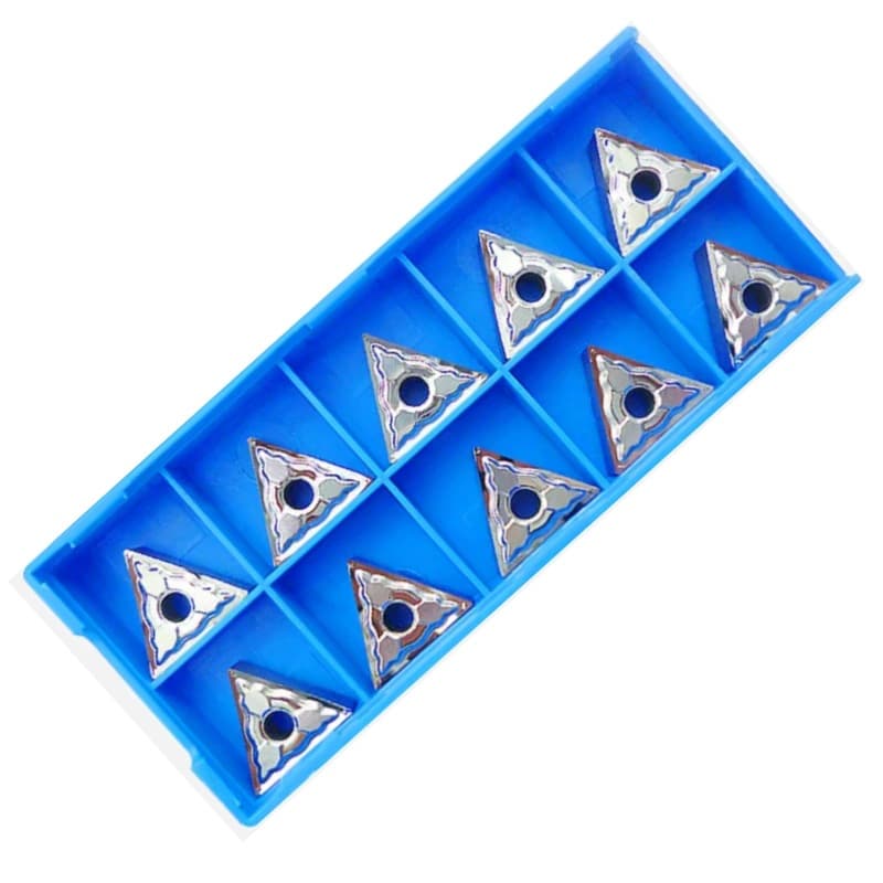 Cross-border Aluminum Triangular Double-Sided Turning Insert TNMG160408/160402/160404-AK H0