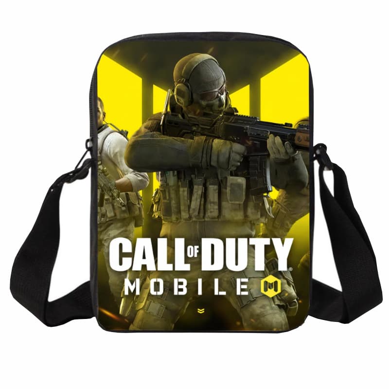 Cross-border new product printing Call of Duty primary school children's shoulder bag cartoon casual and portable