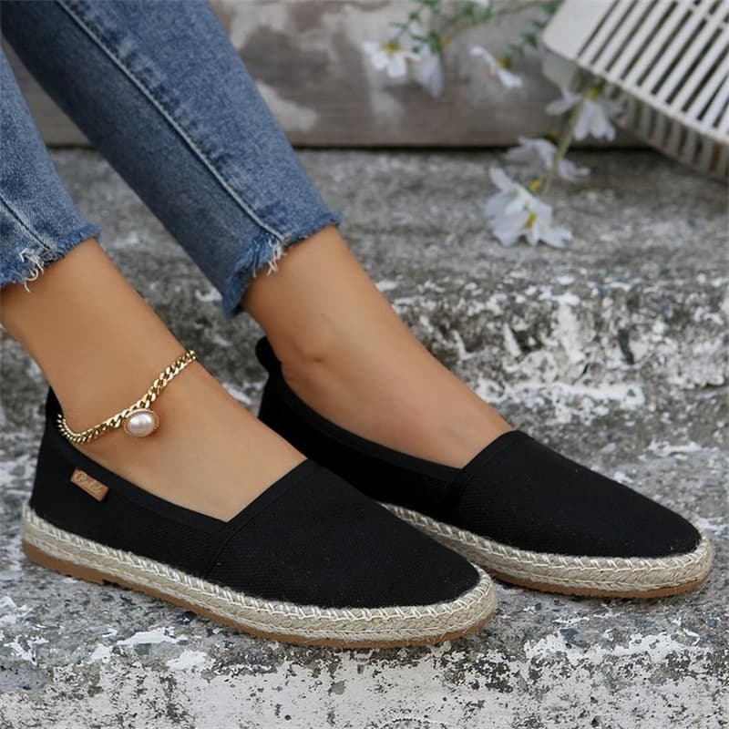 Women's Loafers 2023 Autumn New Round Toe Slip-On Casual Comfortable Flat Large Size Penny Loafers Wholesale