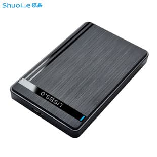 2.5-inch SSD Solid State Mechanical SATA Tool-Free Micro Interface USB 3.0 External Hard Drive Enclosure