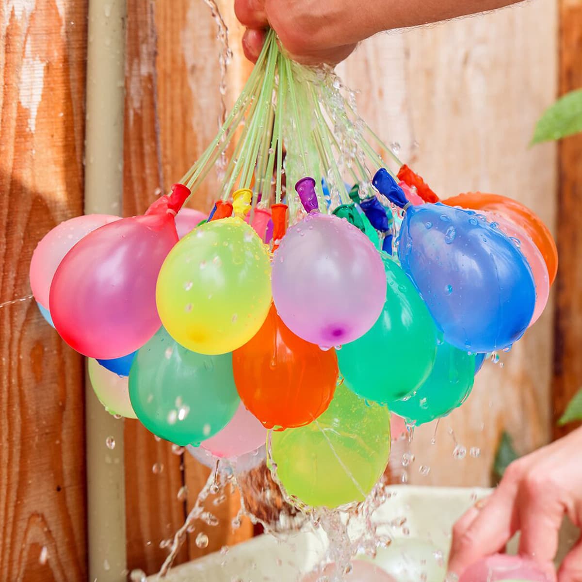 Cross-border Water Balloons, Water Injection Tool for Kids, Quick-Fill Balloon Rocket, Water Fight Balloons