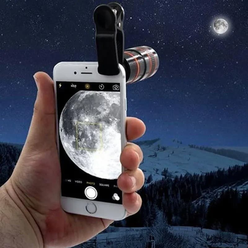 8x Telephoto Lens Universal 8x Zoom HD Adjustable Photography Phone Telephoto Lens