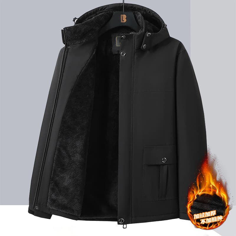 2409 New Fashion Large Size Men's Cotton Clothes Thickened Warm Cotton Jackets Loose Fit Outdoor Cotton Jackets 10XL