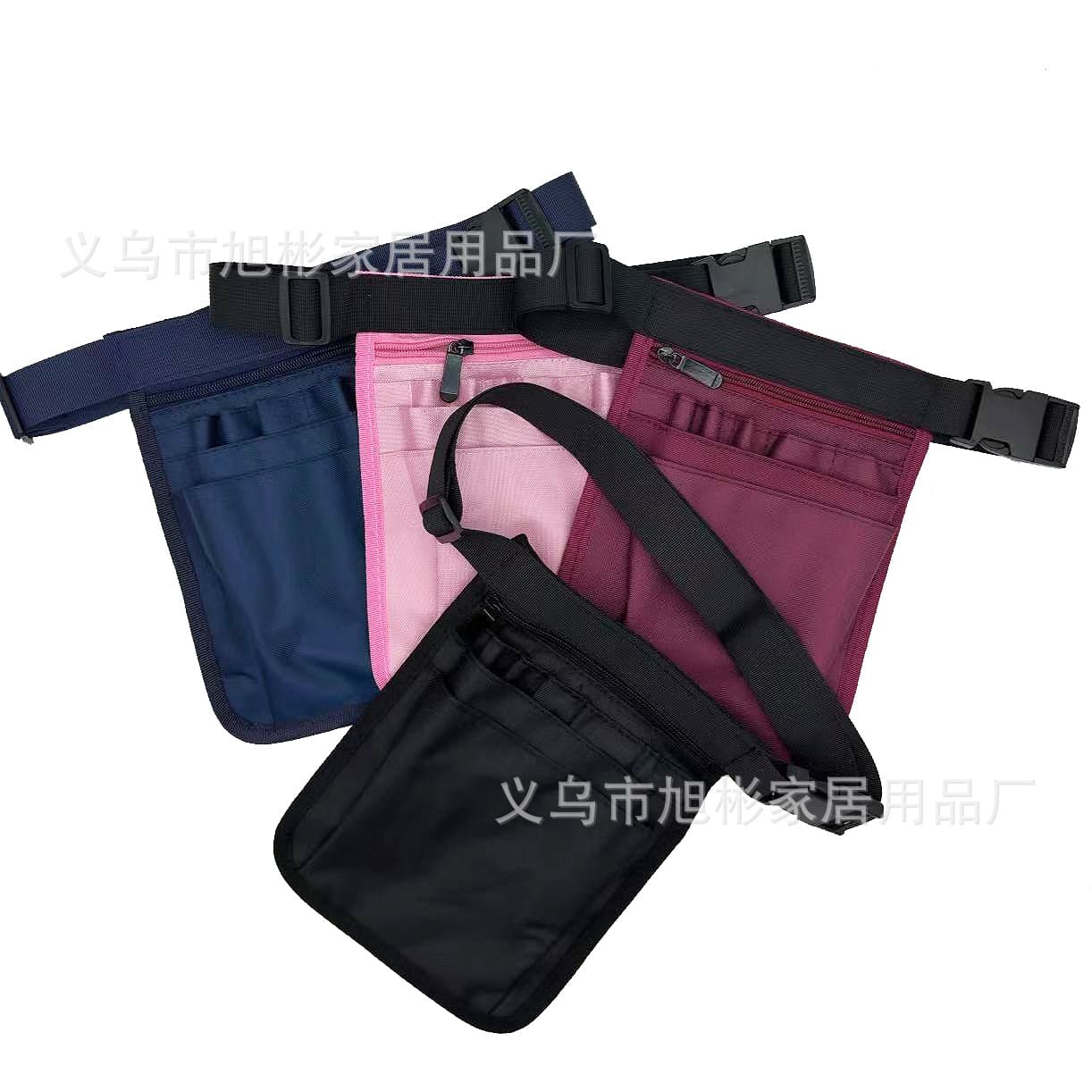 WESSLECO Nurse Bag Medical Supplies Storage Waist Bag Makeup Bag Oxford Cloth Waterproof And Wearable Unisex Outdoor Sports