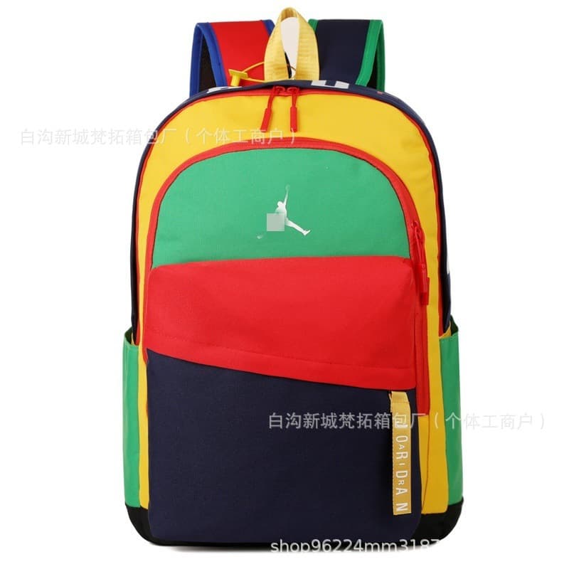 New 3D Chip Design Large Capacity Aj Starry Sky Backpack for Students, Middle and High School Boys and Girls, Laptop Backpack