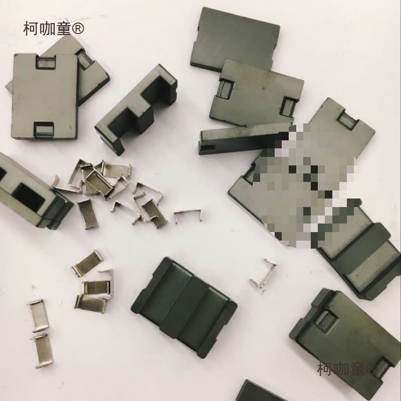 Iron clips, iron clamps, iron clamps for magnetic cores, Metabo RF magnetic cores for planar transformers