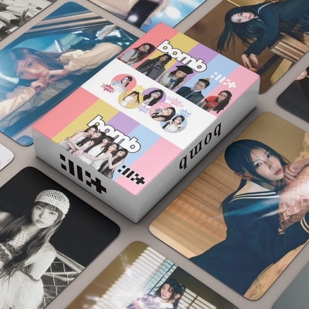 55 ILLIT Photocards in Stock Album BOMB Cards Lee Wonhee MOKA MINJU