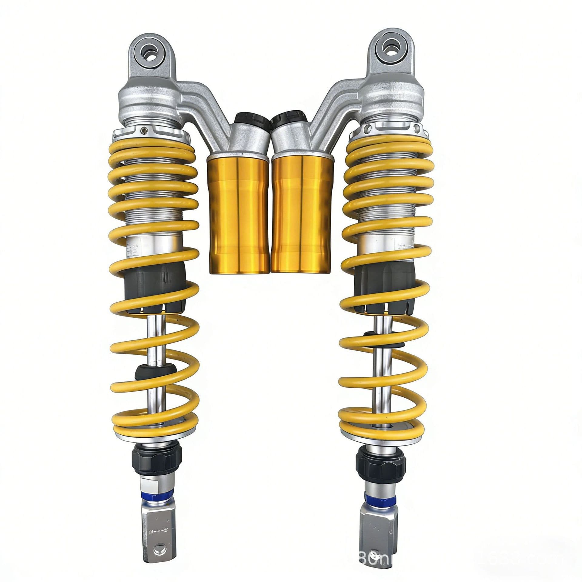Dual Adjustable Shock Absorbers Compatible with Olins Style Motorcycle Honda PCX160 Ghost Fire RSZ