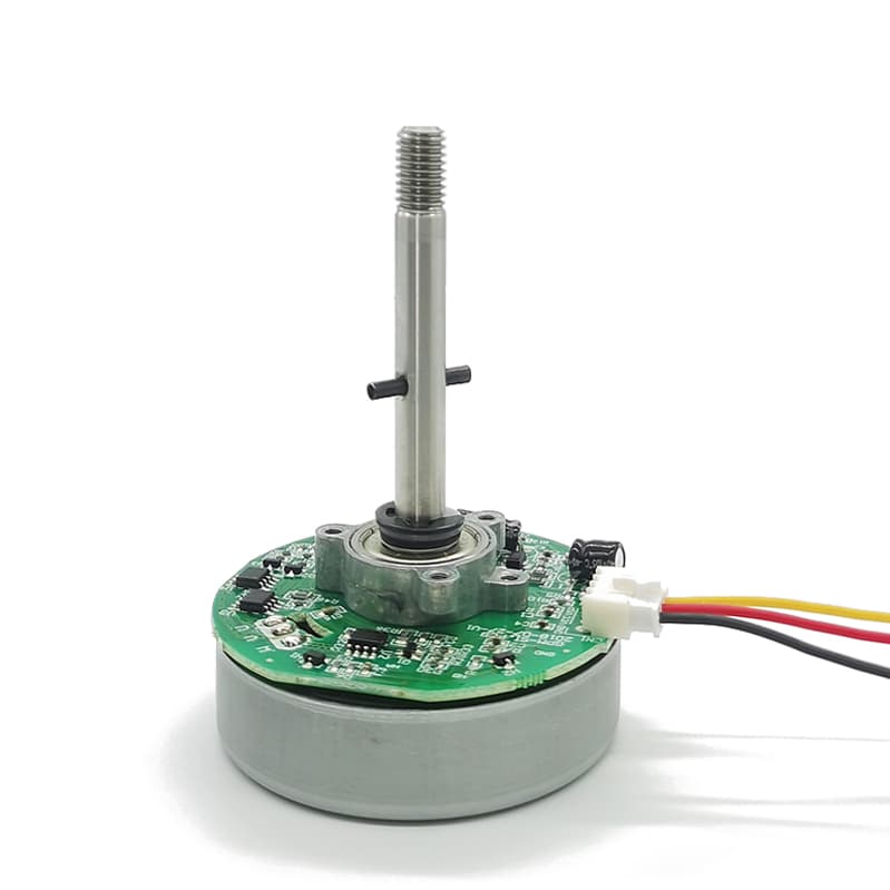 PWM DC Brushless Motor Variable Frequency Fan Motor DC24V 12V Vortex Fan Motor External Rotor 102DC-94