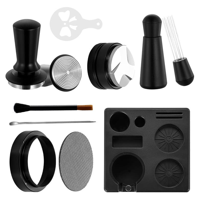 Cross-border New Product Espresso Machine Tamper and Distributor Base, Multi-Functional Storage Base, Coffee Tool Set