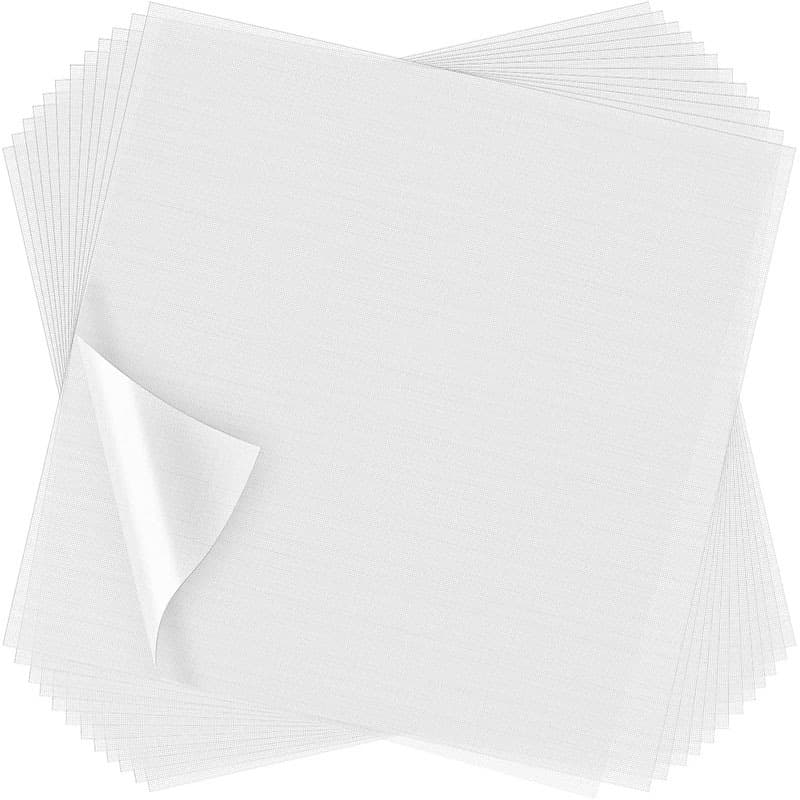 100 sheets washable embroidery stabilizer water-soluble top film transparent water-soluble embroidery film stabilizer