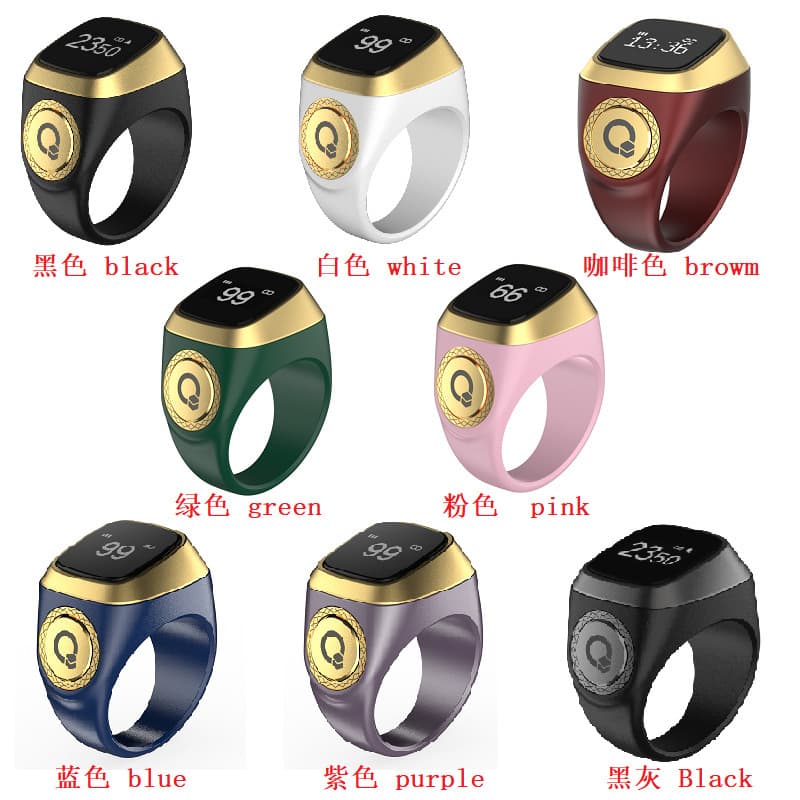 Cross-border popular smart ring counter E01 outdoor electronic device APP controlled finger counter