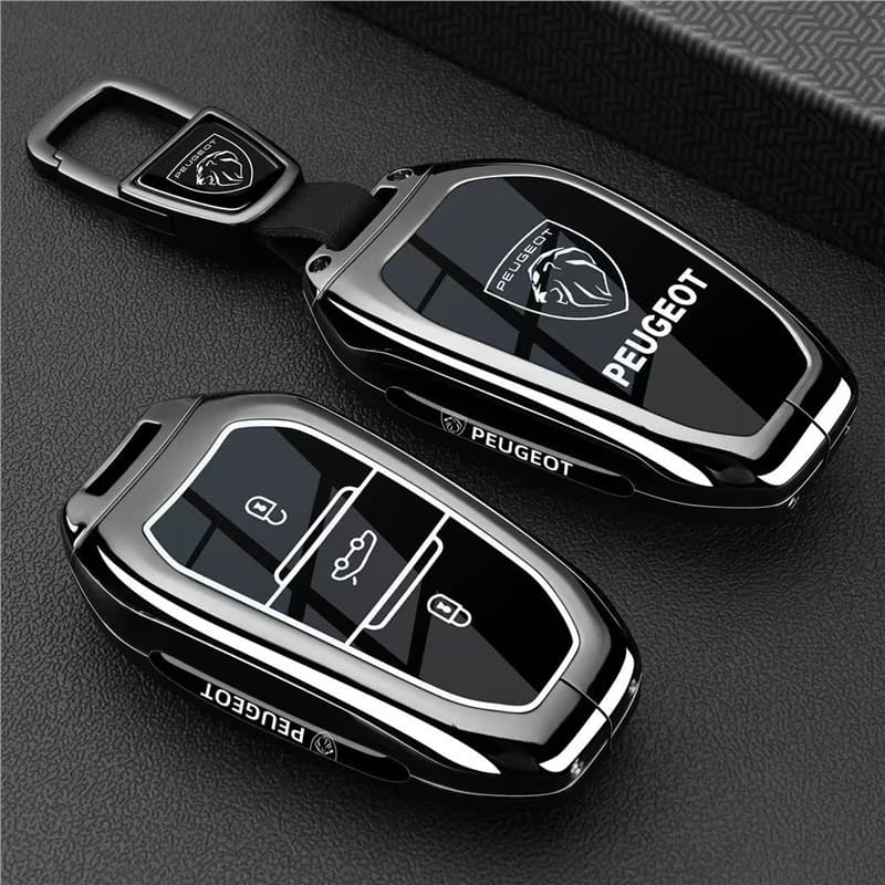 Suitable for Peugeot 508 Key Cover 408/408X/508L/4008/5008 Car 301 Key Case 308 Key Shell for Men