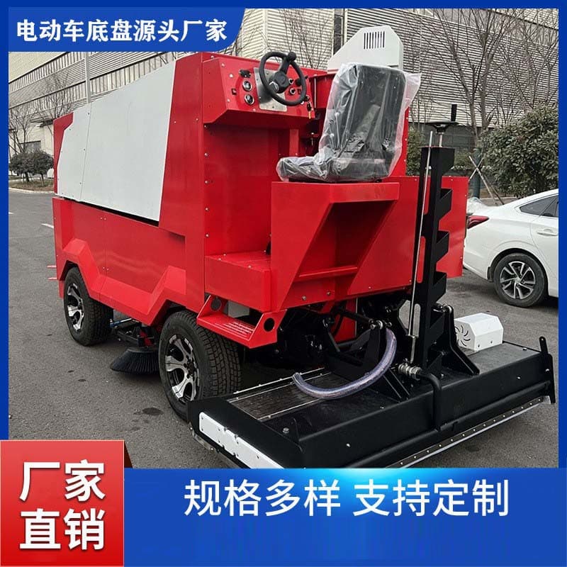 Ice Rink Zamboni Ice Resurfacer Ice Cleaning Machine Skating Rink Ice Maintenance Equipment 1800 sqm Ice Rink Ice Edger Ice Grinder
