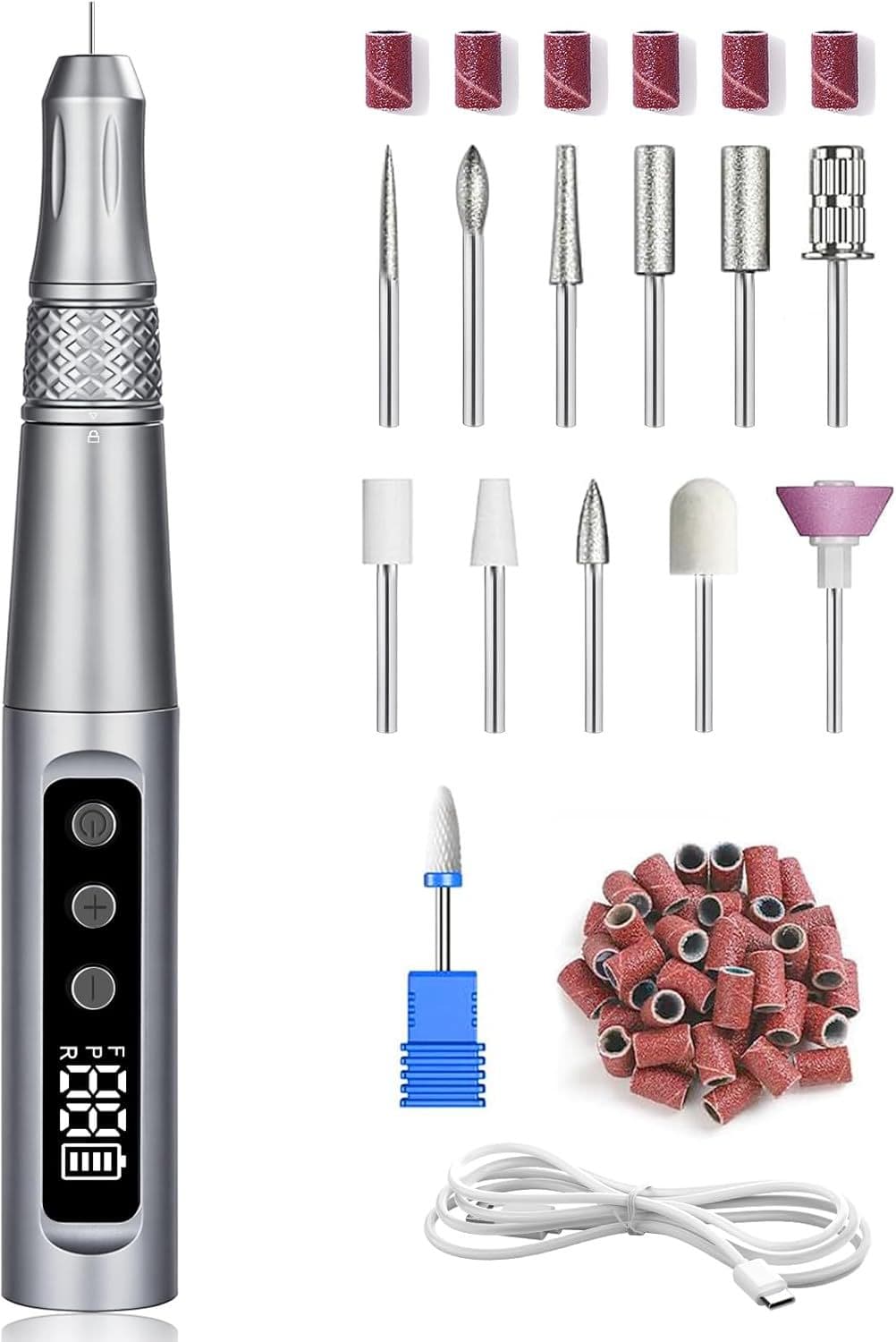 Factory Direct Portable Automatic Nail Drill for Professional Nail Removal, Cuticle Care, and Shaping