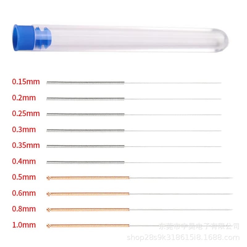 3D Printer Nozzle Cleaning Tool Unclogging Needle E3D Stainless Steel Unbreakable Steel Needle MK8 Drill Factory Direct