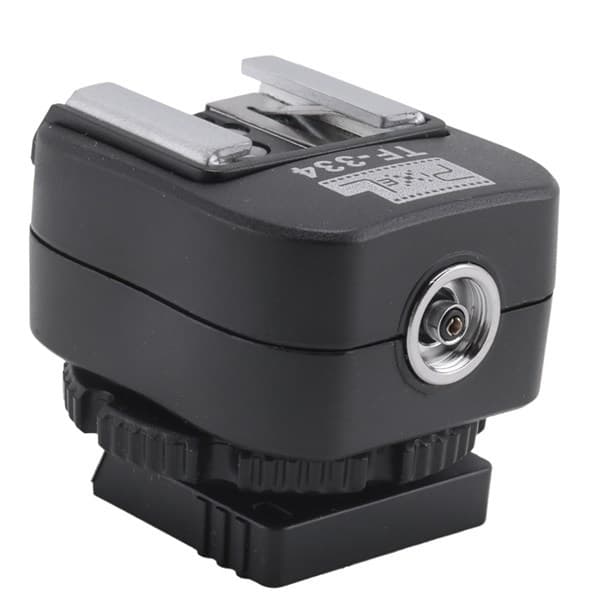 1 piece black metal TF-334 hot shoe adapter TF334 suitable for Jia, Nanni and Kang flash