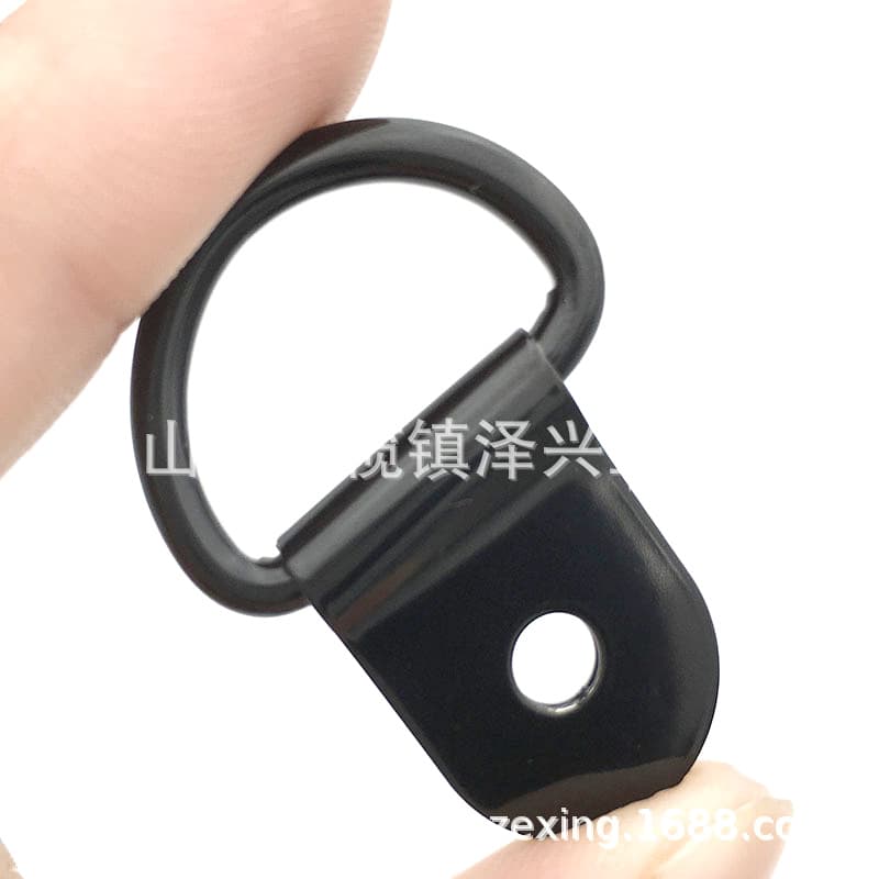 D-Ring for Trucks, Cargo Tailgate Tie-Down Anchor Accessories, Triangle Kayak Truck Off-Road Vehicle Anchor