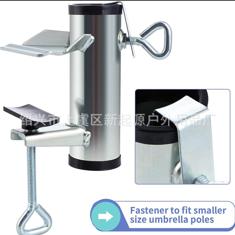 Amazon cross-border exclusive courtyard umbrella fixing clip bracket, balcony umbrella stand, outdoor table holder, umbrella clamp base