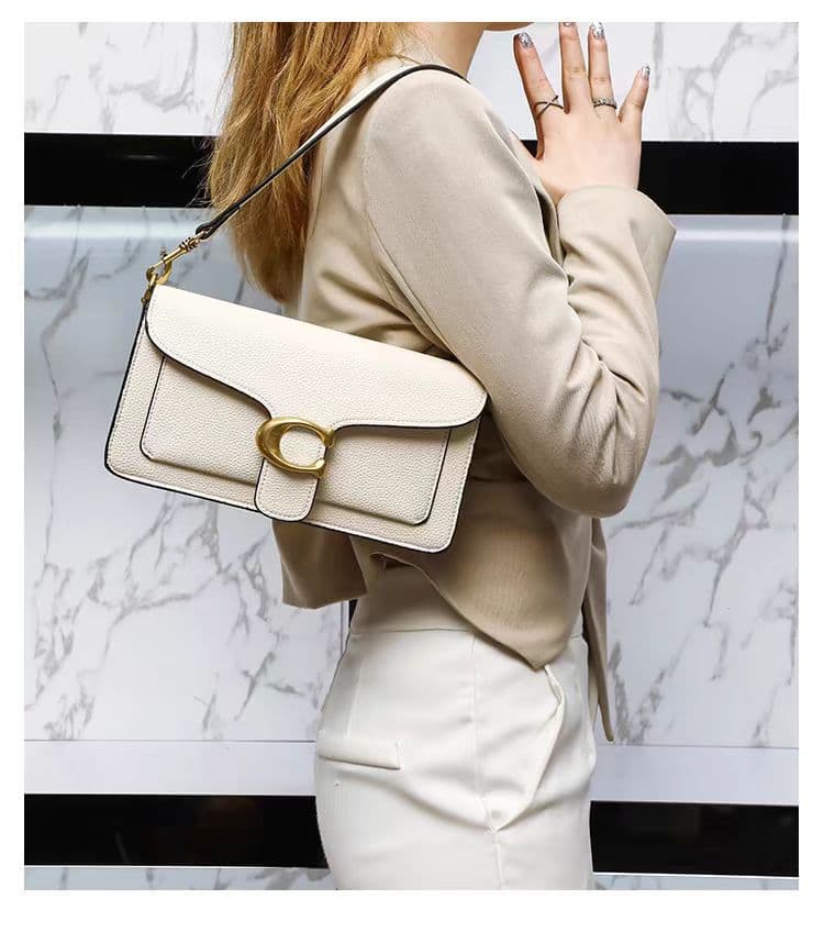 Coach C Family New Tabby 26 Dionysus Bag Classic Retro DIY Crossbody Shoulder Bag Lychee Texture Fashion Women's Bag
