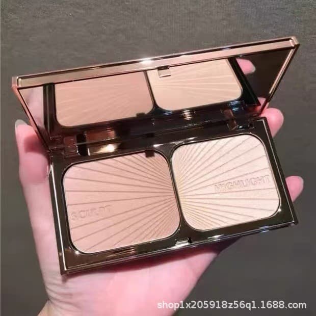 Cross-border Exclusive Contour Palette 3D Dual-Color Clear Long-Lasting 22.5G Buddha Light Palette