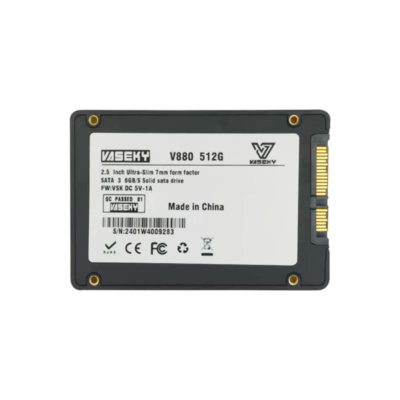 Vaseky 256G-4TB SSD Solid State Drive 512G Laptop Desktop Universal SATA3