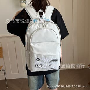 New Large Capacity Air Jordan Starry AJ Student Backpack Computer Bag Travel Backpack National Trend Badge Versatile