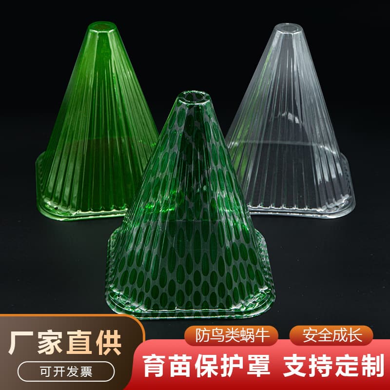 Reusable Square Plant Cloche Protects Plants from Birds Frost Snails Transparent