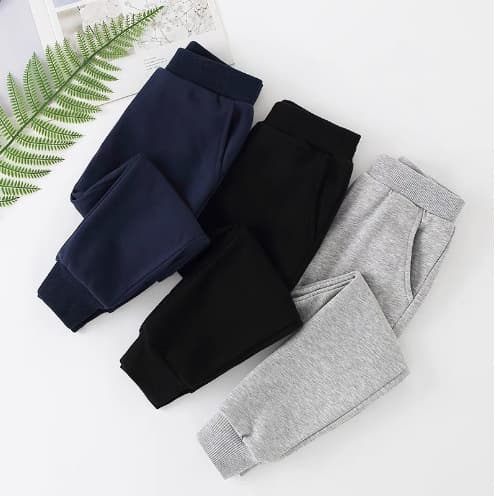 Unisex Kids' Autumn/Winter Pants, Cotton Casual Trousers 2025 New Arrival Children's Casual Sports Pants, Small/Medium/Large Kids' Sweatpants