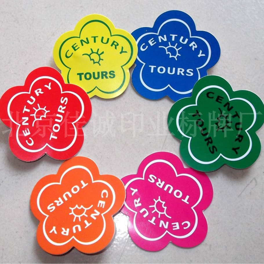 Supply flower PVC name tags, PVC card name tags, special-shaped PVC color pin tags