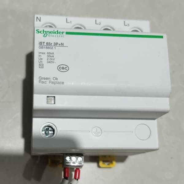 Schneider Genuine iST 65r 3P+N Surge Protector, Dismantled Like New