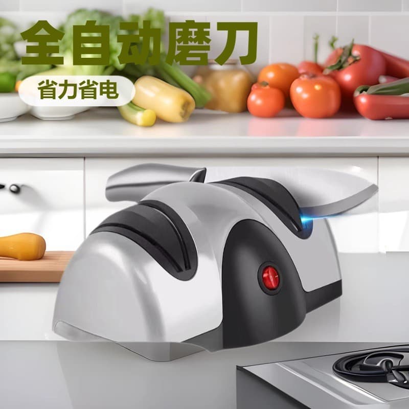 Kitchen tools household electric kitchen new electric knife sharpener new square electric knife sharpener cross-border wholesale