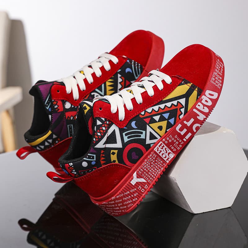 High-top Canvas Shoes for Men, Korean Style Summer Board Shoes, Breathable Couple Casual Shoes, Trendy Sports Shoes