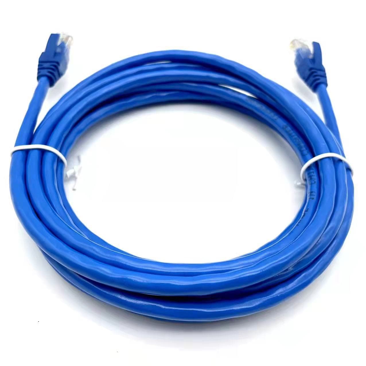 Category 6 Gigabit full copper network cable Category 6 finished broadband jumper 1 meter 2 meters 3 meters 5 meters 10 meters 50 meters blue wholesale