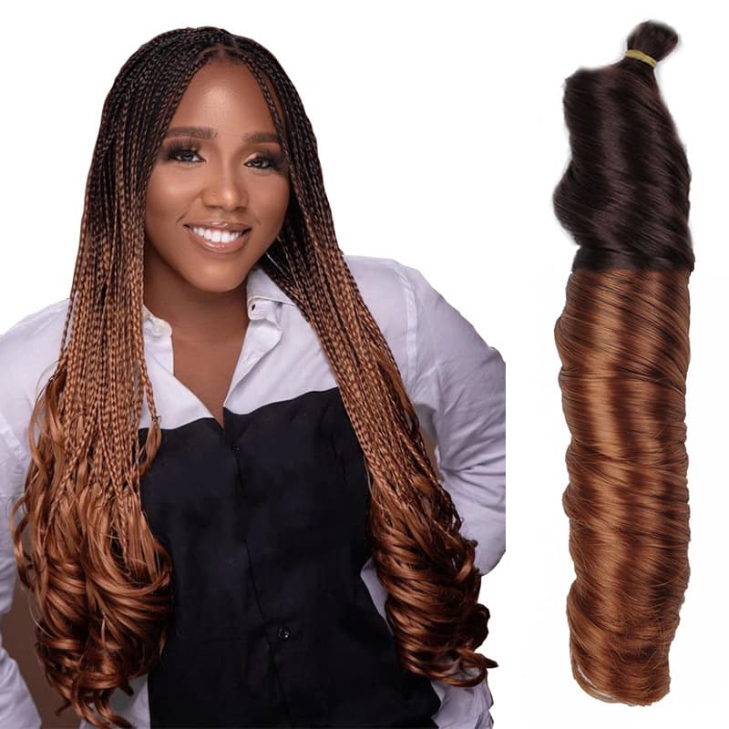 Loose Wave Crochet Braids Hair African Wig Braids Wave Curl
