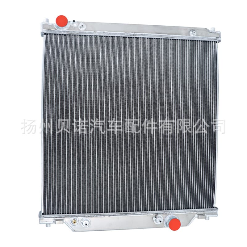 All Aluminum 3-Row Radiator Condenser Combo for Infiniti G35 G37 Nissan 370Z 3.7L