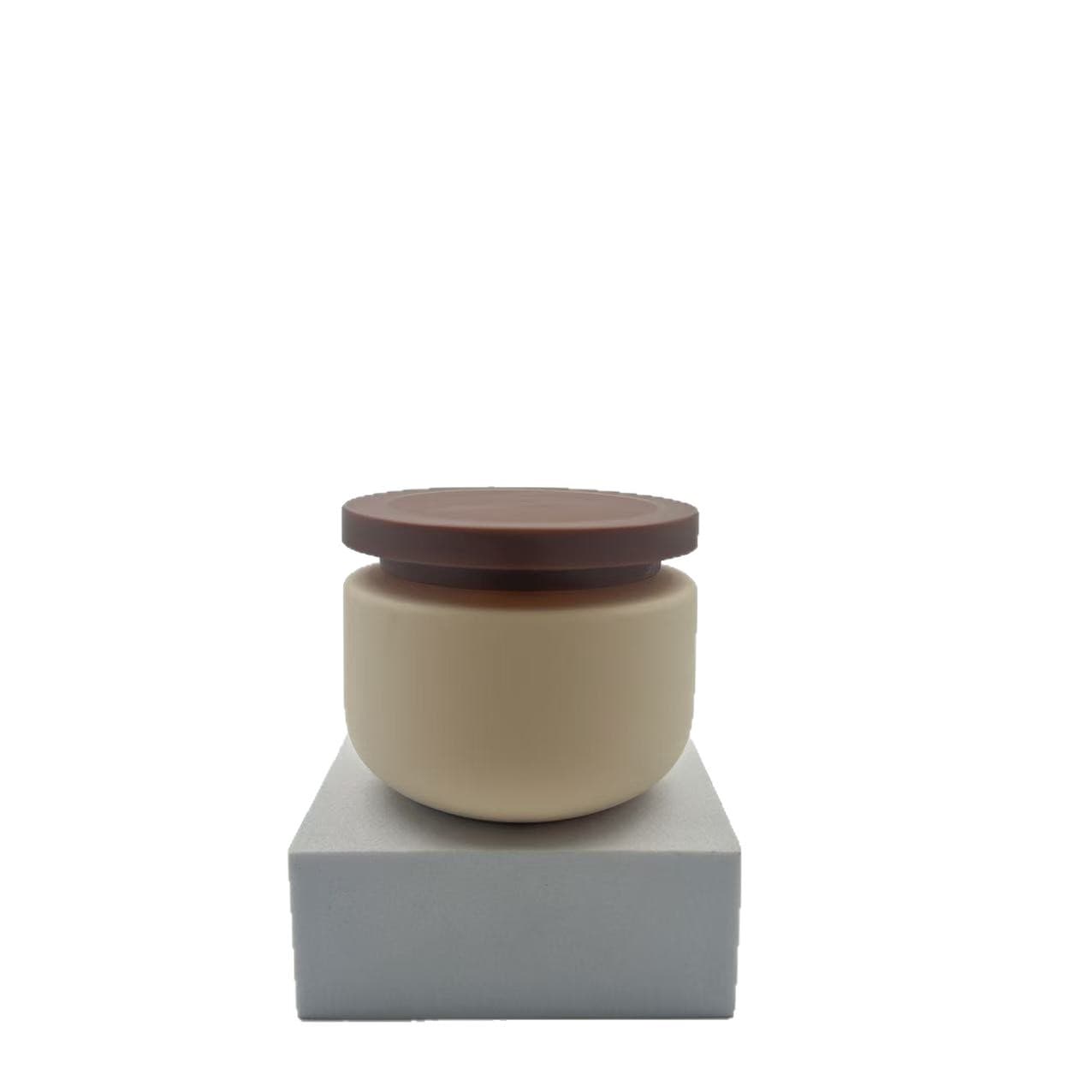 Factory Direct 250ml Wide Mouth Jar HDPE Flocked Material Scrub Jar Hair Conditioner Body Lotion Bottle Set