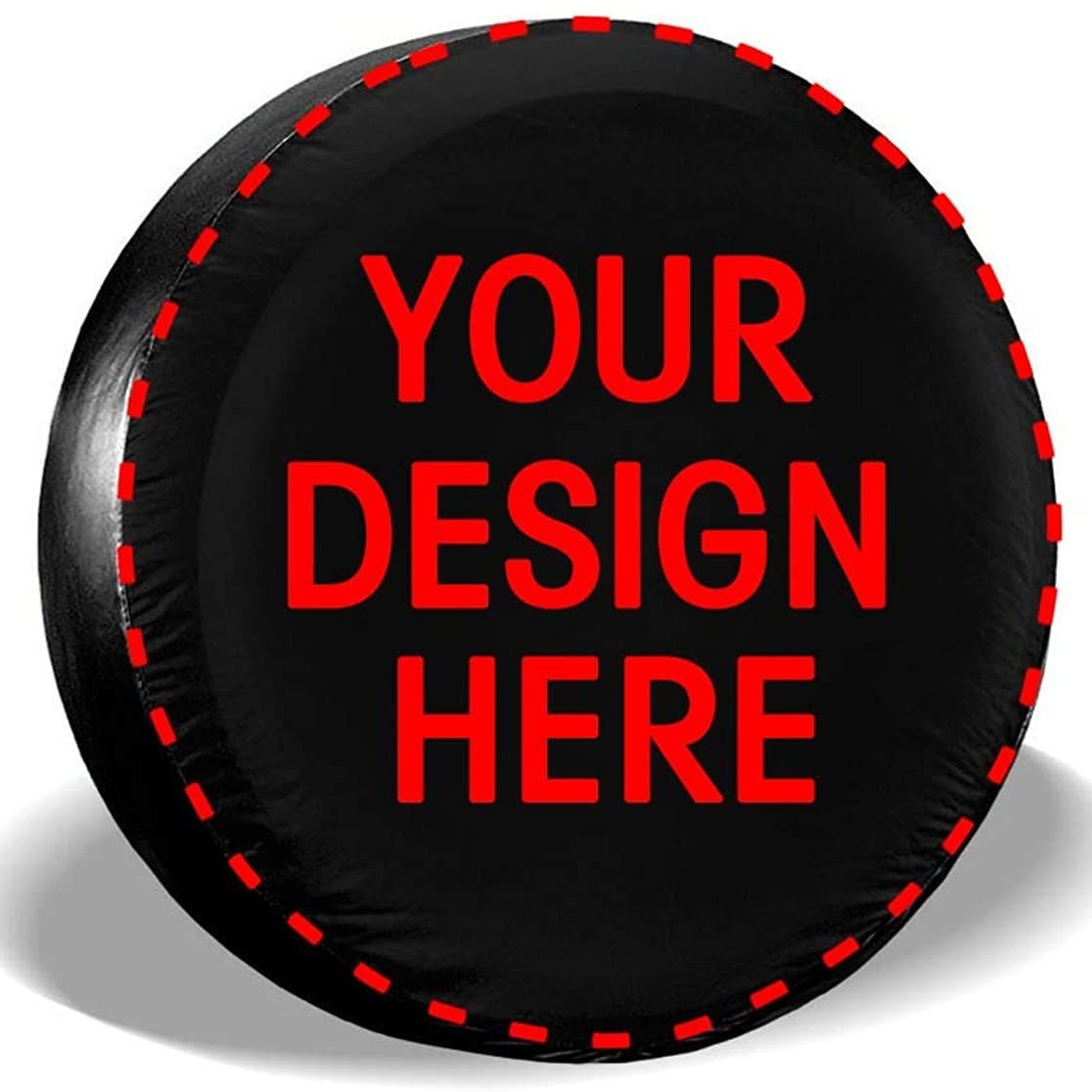 Amazon Car Tire Cover Spare Tire Cover Custom Pattern Logo Design Car Spare Tire Cover Factory Direct