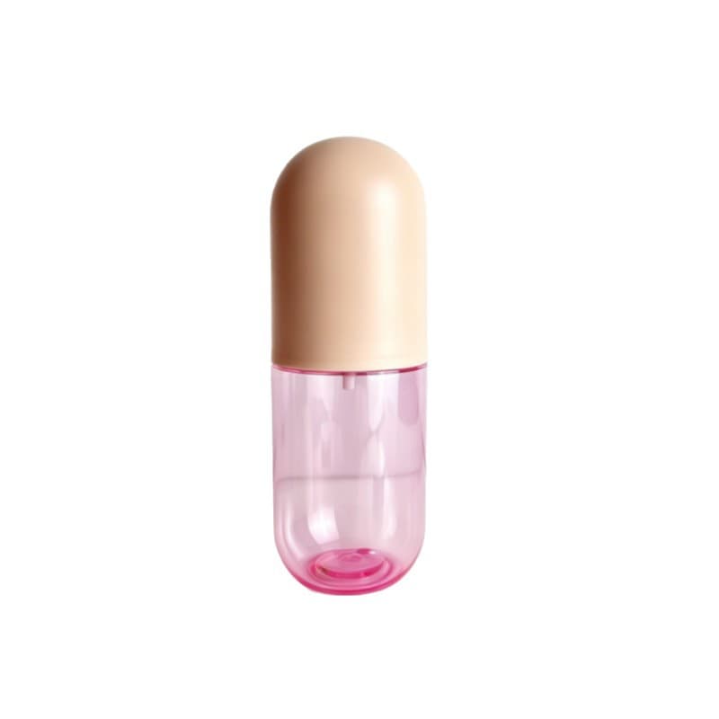 In Stock 40ml 60ml 100ml Spray Bottle Lotion Capsule Bottle Toner Serum PET Plastic Makeup Remover Water Bottle