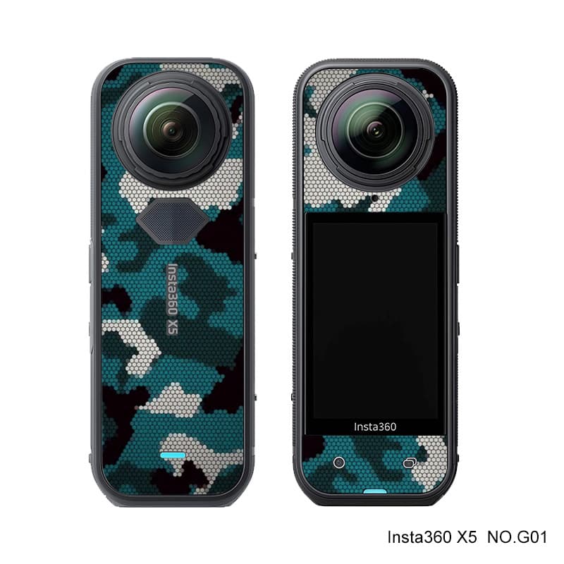 Suitable for Shadowstone Insta360 X5 action camera sticker X5 protective film ultra-thin no glue leaving accessories